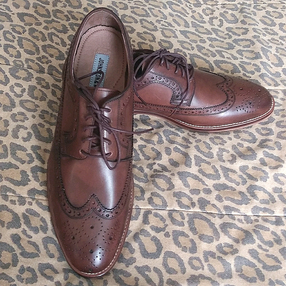 Johnston & Murphy Size 10 Men's Leather Shoes